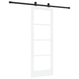 Sliding Door ORKDAL White and Black 73.5 x 198.5 cm 3332016