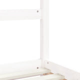 Kids Bed Frame White 90x200 cm Solid Wood Pine 834568