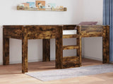Bunk Bed for Kids Smoked Oak 80 x 200 cm Engineered wood 3410487
