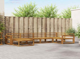 Outdoor Sofa Set 6 pcs Natural Solid Acacia Wood 3367827