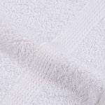 Wash Towels 50 pcs FROGN White 30x30 cm 100% Cotton 136644