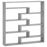 Wall Shelf Grey Sonoma 103 x 17 x 102 cm Engineered Wood 8015021