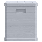 Garden Storage Box 90 L Light Grey 45683