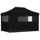 Party Tent Folding Black 279 x 410 x 315 cm Oxford Fabric 42023605