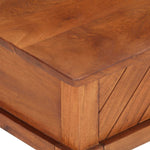 ZNTS TV Cabinet 110x40x41 cm Solid Acacia Wood 286577