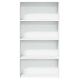 Bookcase White 80x30x152 cm Engineered Wood 857940
