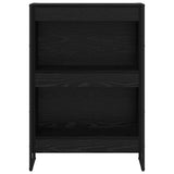 Book Cabinet Black Oak 60 x 30 x 86.5 cm Engineered Wood 886384