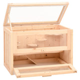 Hamster Cage 60x35.5x42 cm Solid Wood Fir 172378