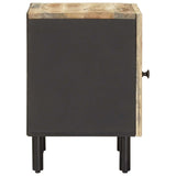 Bedside Table Natural 40 x 33 x 46 cm Solid Mango Wood 4018840