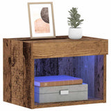 TV Cabinet Set 2 pcs Old Wood 40 x 30 x 30 cm Engineered Wood 863099