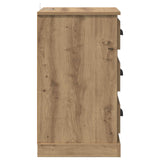 Bedside Cabinet Artisan Oak 39 x 39 x 67.5 cm Engineered Wood 881341