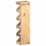 321627 Wine Rack for 5 Bottles Solid Mango Wood