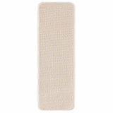 Anti-slip Stair Mats Latex backing 15 pcs Cream 60 x 25 cm PP 4019802
