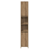 Bathroom Cabinet Artisan Oak 30x30x183.5 cm Engineered Wood 856065
