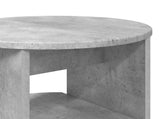 Side Cabinet 2 pcs Concrete Grey 40 x 50 cm Engineered Wood 899823