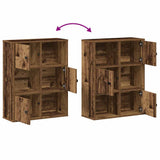 Bookcase Old Wood 60x24x76.5 cm Engineered Wood 860389