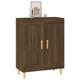Sideboard Brown Oak 69.5x34x90 cm Engineered Wood 817341