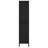 Bookcase Black 50x31x137.5 cm Engineered Wood 848609