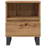 ZNTS Bedside Cabinet Artisan Oak 40x35x50 cm Engineered Wood 857378