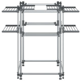 Laundry Drying Rack 107x107x120 cm Aluminium 154606