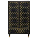 Highboard 60x33x100 cm Solid Wood Mango 358350