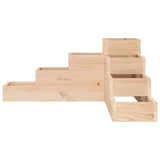 Garden Planter 4-Tier 80.5x79x36 cm Solid Wood Pine 825317