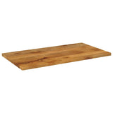 Table Top 100x60x2.5 cm Rectangular Solid Wood Mango 371600