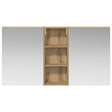 Bathroom Cabinet Set 3 pcs 130 x 14.5 x 70 cm Engineered wood 3403767