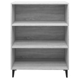 Sideboard Grey Sonoma 69.5x32.5x90 cm Engineered Wood 817379