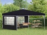 Pop-up Party Tent 288 x 288 x 245 cm Anthracite Oxford Fabric 42019759