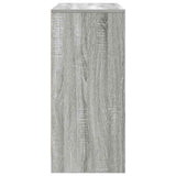 Sideboard with Drawers and Doors Grey Sonoma 70.5x34x74.5 cm 861846