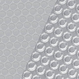 Pool Cover Silver 975x488 cm PE 93100