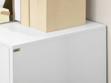 Storage Cabinet Slim Sideboard with Golden Hairpin Legs Adjustable Shelves for Living Dining T3398P342468