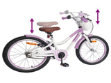 Kids Bike 18 Inches for 5-7 Years Old Purple 42009605
