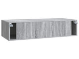 Wall-Mounted TV Cabinet Grey Sonoma 98 x 41 x 30 cm 898701