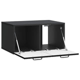 Wall-Mounted TV Cabinet Black 59.5 x 41 x 30 cm Engineered Wood 899016