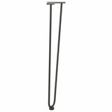 ZNTS Hairpin Table Legs 4 pcs Anthracite 72 cm Solid Steel 4012426