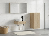 Bathroom Cabinet Set 4 pcs Sonoma Oak Engineered Wood 3407377