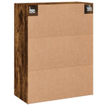 Wall Mounted Cabinets 2 pcs Smoked Oak Engineered Wood 3198022