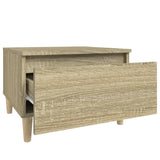Side Tables 2 pcs Sonoma Oak 50x46x35 cm Engineered Wood 819507