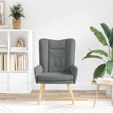 Armchair Dark Grey 63 x 67 x 94 cm Fabric 42001825