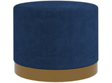 Round Ottoman, Upholstered Foot Stool 04471701