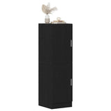Kitchen Cabinet Black 38x41.5x131.5 cm Engineered Wood 860113