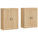 Wall Mounted Cabinets 2 pcs Sonoma Oak Engineered Wood 3198036