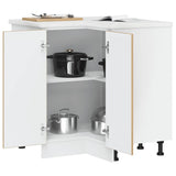 Kitchen Corner Base Cabinet Porto Artisan Oak Engineered Wood 853996