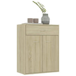 ZNTS Sideboard Sonoma Oak 60x30x75 cm Engineered Wood 800714