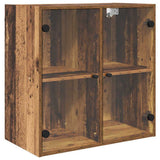 Wall Cabinet Old Wood 68 x 37 x 68.5 cm Engineered Wood 882910