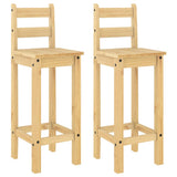 Bar Chairs 2 pcs Solid Wood Pine 4005693