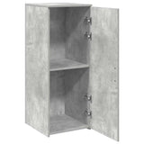Storage Cabinet Concrete Grey 40x45x103.5 cm Engineered Wood 859036