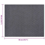 Oil Absorbent Pads 100 pcs Grey 40x50 cm 4104710